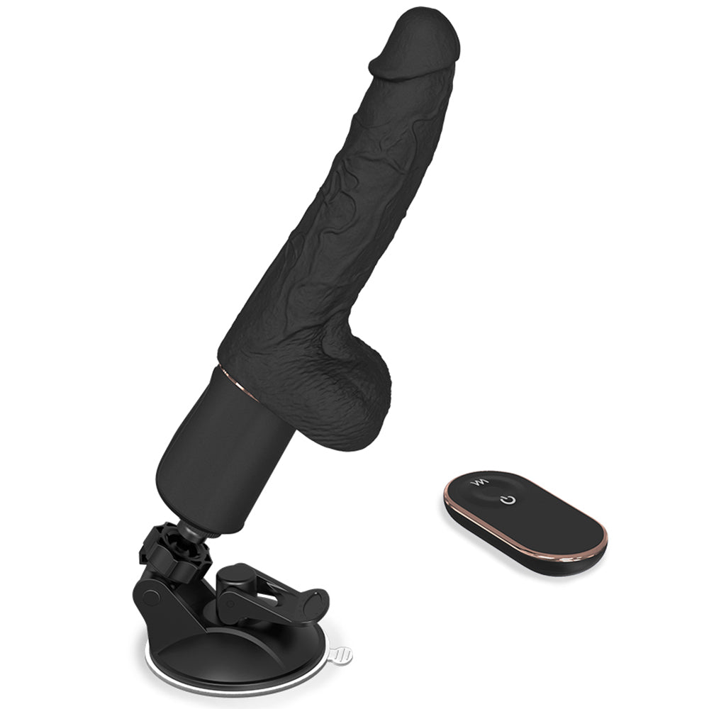 Vibromasseur gode raliste, pousse, chauffage et vibration, ventouse YoYoLemon Vibromasseur gode raliste, pousse, chauffage et vibration, ventouse YoYoLemon