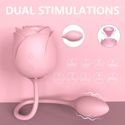 YoYoLemon Clitoral Sucker with Vibrator for Women, Adult Sex Toys 5